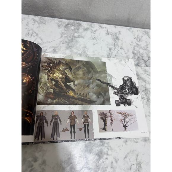 The Art Of Guild Wars 2 Hardcover Book SIGNED 128 PGS English Art 2007-2009 Blk - Picture 8 of 16